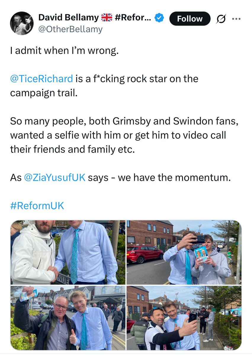 ReformLincsExp's tweet image. There will be a lot more apologies and rewriting of history out of the Redorm Lincolnshire Camp in the coming weeks.
We also now know why none of the Reform heavy hitters appear with the Dodgy Dame….
