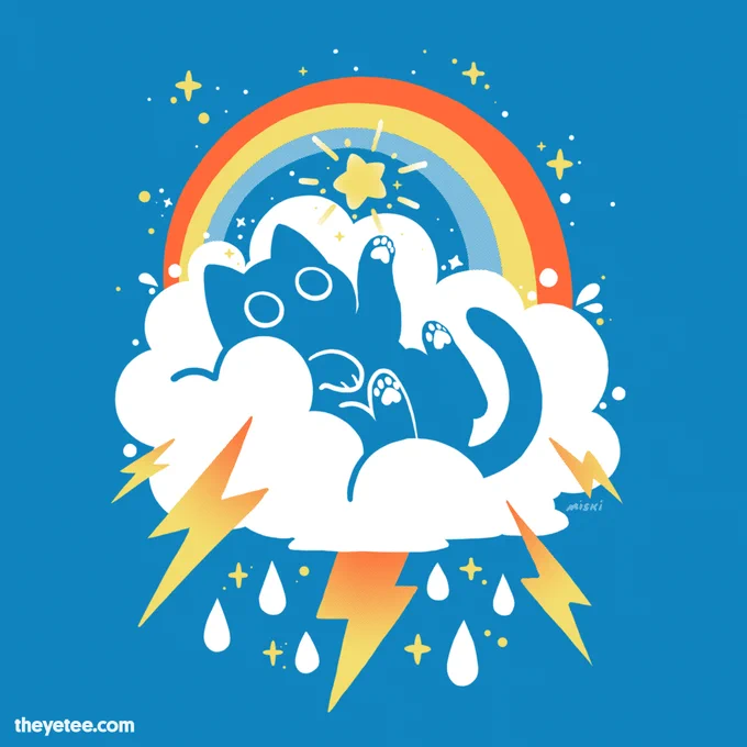 Oh so scientists were wrong about how these summer storms work all along. Interesting. Designed by  and available thru April 20th as part of #sweatyfest #dailytees  