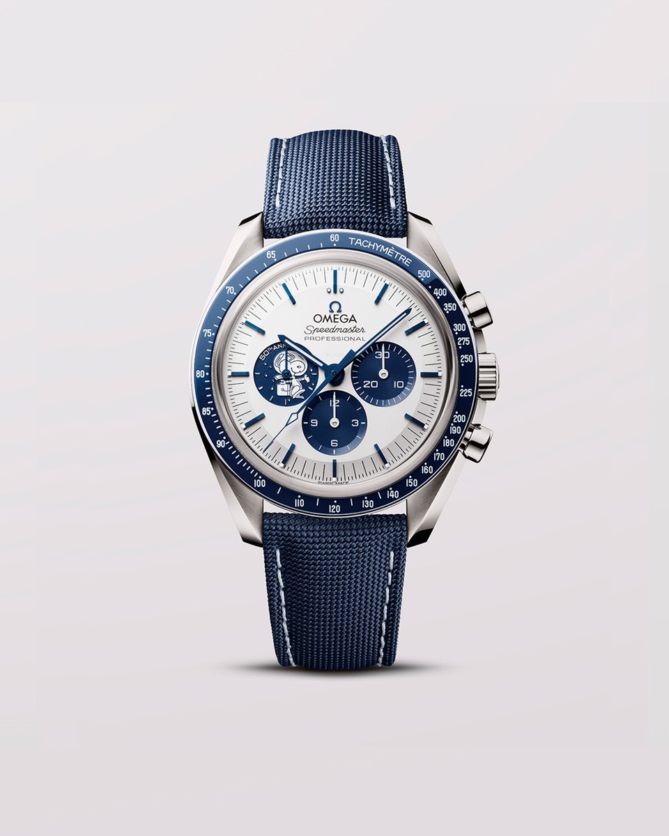 omegawatches's tweet photo. The "Silver Snoopy Award" 50th Anniversary timepiece showcases our special connection to space exploration through its animated caseback.

#OMEGA
#OMEGAPrecision https://t.co/SRWNTMOQot