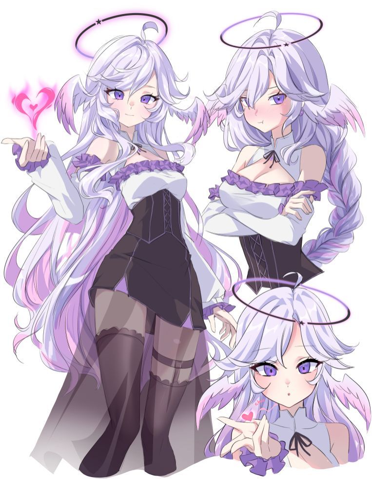 Veriitea's tweet image. [ Introduction 💜 🪽] 

Hello my devious scions  I&apos;m  Veriitea! Your Scuffed, Clumsy  Tsundere Goddess of Love and Desire!

Lets delve into the world of love and desire shall we?

♡ Twitch: twitch.tv/veriitea 
♡ Youtube: youtube.com/@Veriitea 
♡ Tiktok:…