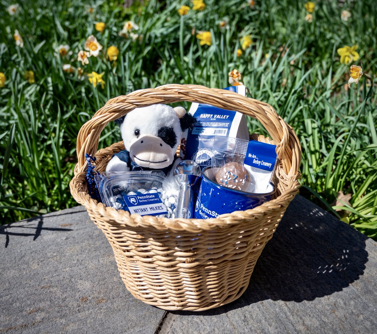 We heard the bunny loves stuffed cows😉
Shop early, the store will be closed this Sunday 4/20.