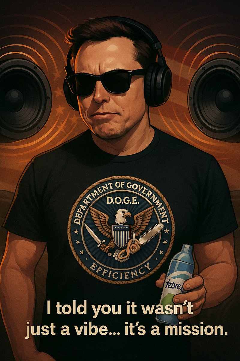 DOGEREVOLUTION1's tweet photo. @elonmusk when “D.O.G.E. REVOLUTION” hits and the subwoofers start draining the swamp at 808 decibels 💀🎶

“I told you it wasn’t just a vibe… it’s a mission.”

#TurnItUp #SwampBass #BigBallsEnergy #DogeRevolution #MusicNFT https://t.co/2ebJgkLb78