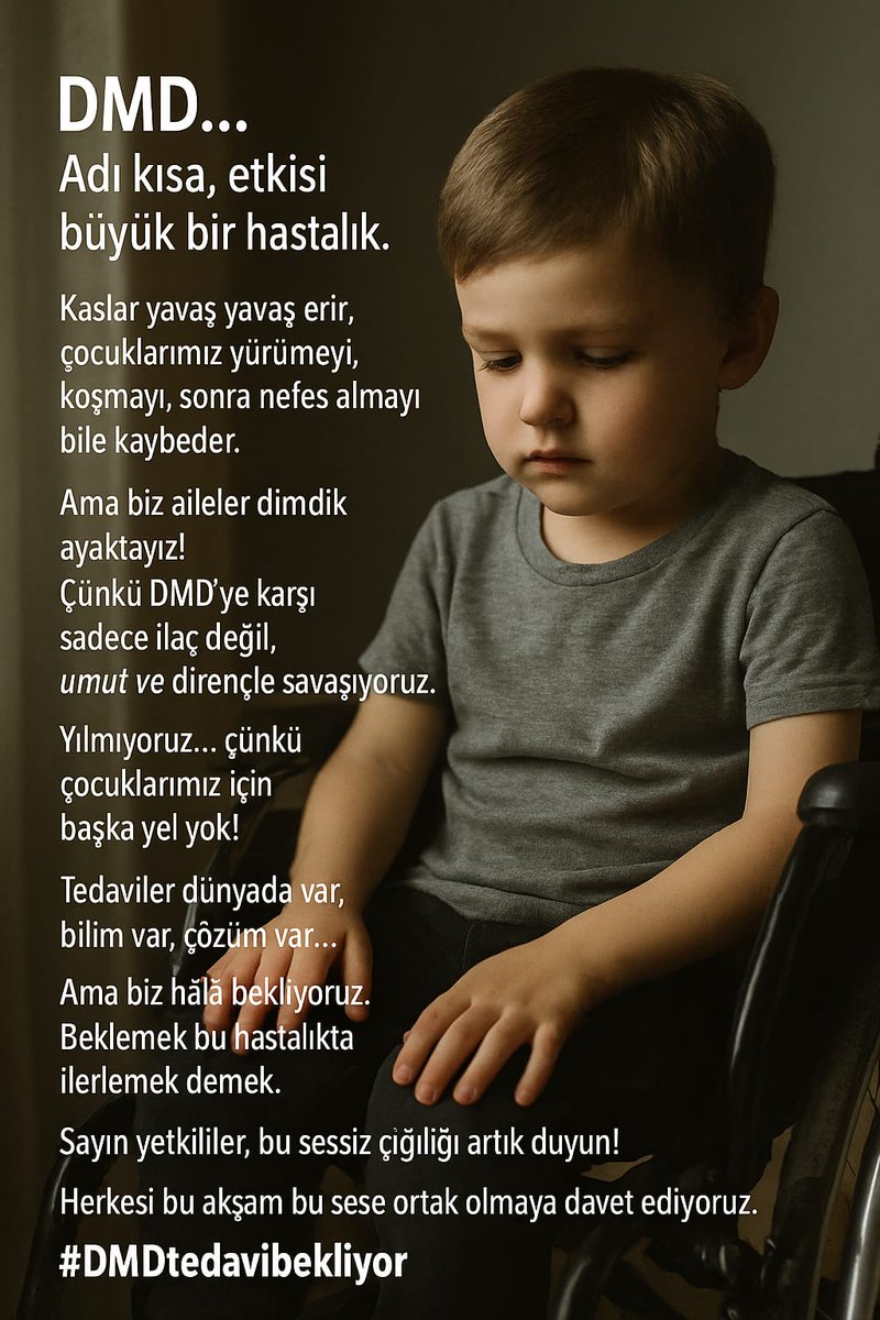 celalTuntass's tweet photo. Yarın çok geç olabilir.
Bugün ses ver!
#DMDtedaviBekliyor https://t.co/4nrbyRCg0h