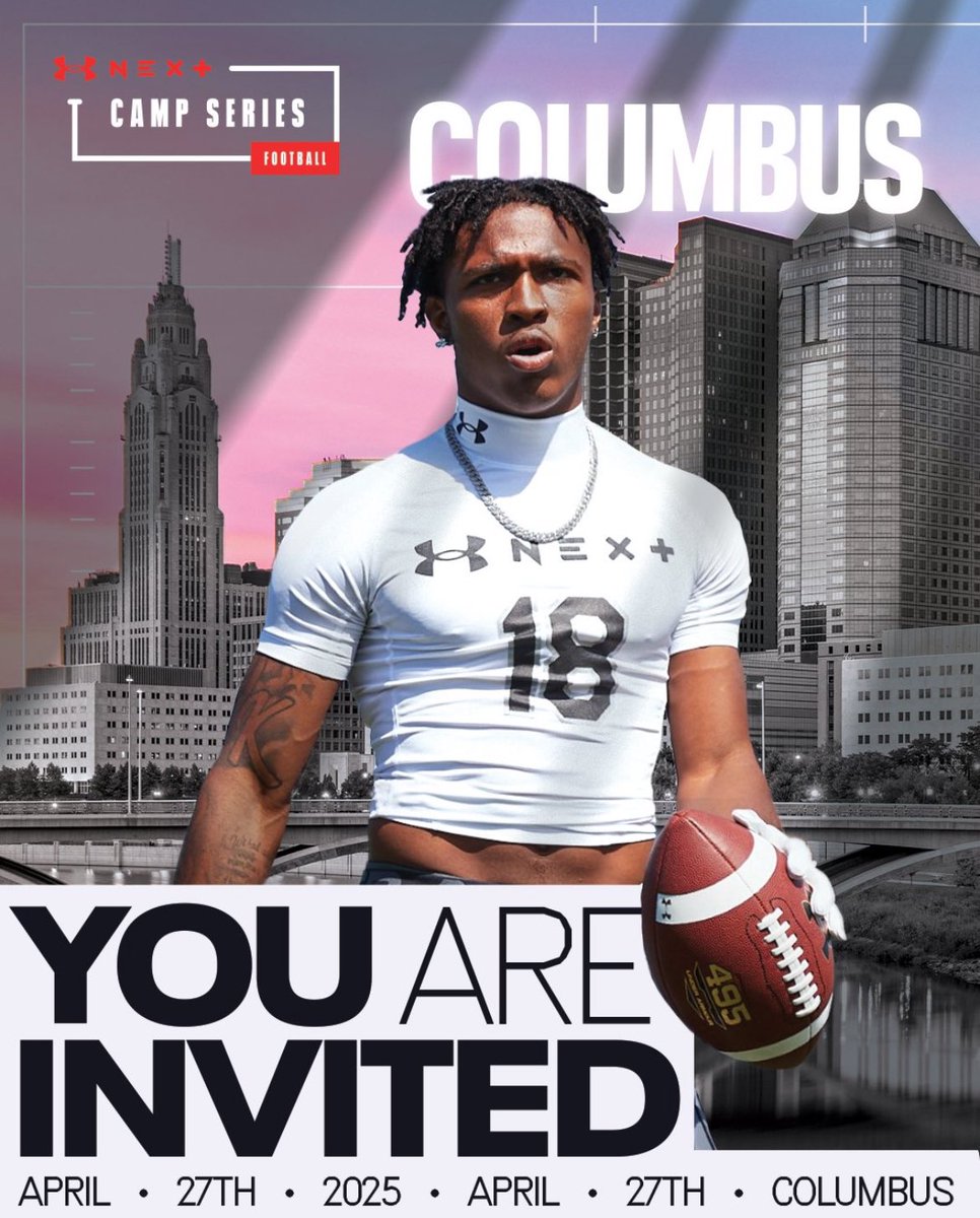 Patrick O’Brien (@patrickobr_) on Twitter photo I will be attending the Under Armour Next camp in Columbus!! #UANext <a href="/DemetricDWarren/">Demetric D. Warren</a> <a href="/CraigHaubert/">Craig Haubert</a> <a href="/TheUCReport/">Billy Tucker</a> <a href="/TomLuginbill/">Tom Luginbill 🇺🇸 🏈</a>
<a href="/MoellerFootball/">Archbishop Moeller Football</a> <a href="/Coach_B10/">Bert Bathiany V</a> I will be attending the Under Armour Next camp in Columbus!! #UANext <a href="/DemetricDWarren/">Demetric D. Warren</a> <a href="/CraigHaubert/">Craig Haubert</a> <a href="/TheUCReport/">Billy Tucker</a> <a href="/TomLuginbill/">Tom Luginbill 🇺🇸 🏈</a>
<a href="/MoellerFootball/">Archbishop Moeller Football</a> <a href="/Coach_B10/">Bert Bathiany V</a>