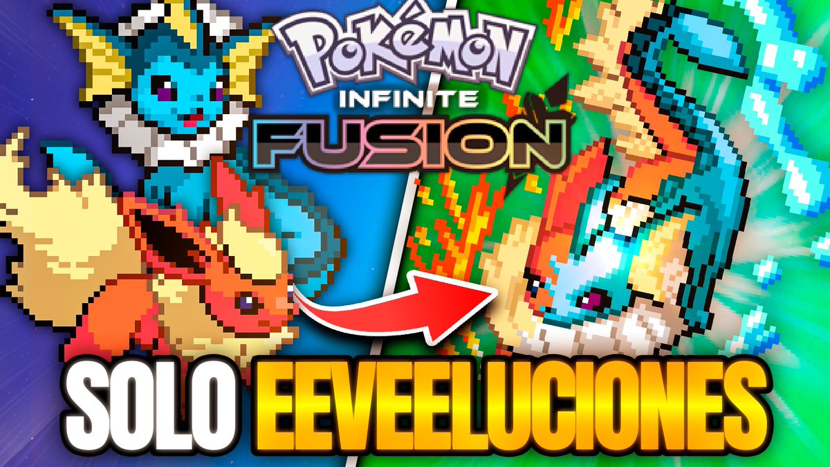 Pokémon Infinite Fusión SOLO CON FUSIONES DE EEVEELUCIONES

youtu.be/0soJviXeGCE?si…