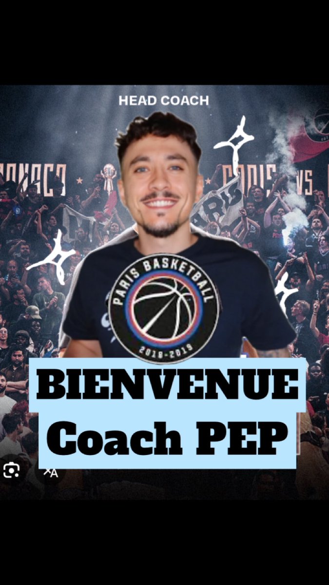 🚨 OFFICIEL !! 🚨

<a href="/PEP2k_/">PEP</a> sera le coach du Paris Basketball durant notre euroleague

Il représentera sa ville natale dans cette première édition 🔥 🔥