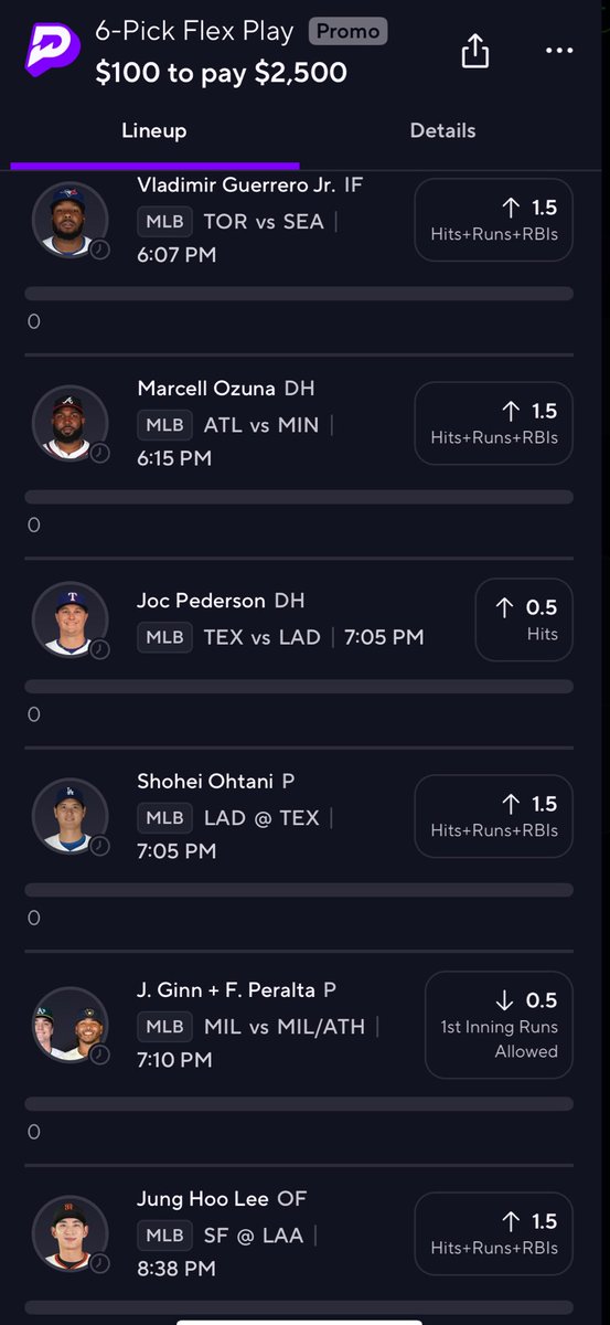 PrizePicksPapa's tweet image. Flex Friday protected 25X 🆓🔥⚾️

Happy Good Friday! ✝️

If this goes 6/6 you join DubClub? I’ll even drop 50% off for the people 🫡

Good luck 🍀 

prizepicks.onelink.me/gCQS/shareEntr…

#PrizePicks #PapasPicks #PapaJawnz #GamblingX #MLBX #MLB #FlexFriday