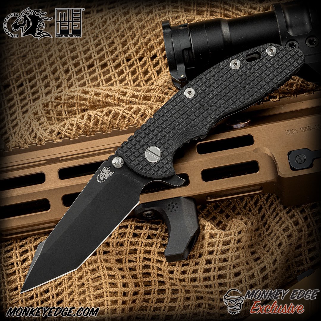 MonkeyEdge's tweet photo. To those who missed out on the double FRAG @Hinderer_Knives XM-18, we just got a batch of the standard lockside version with a harpoon tanto blade in Battle Black and a #MEFP G10 scale! Live on the site #NOW
#hindererknives #MEFP #exclusive #hinderer #FRAGfriday #live #drop https://t.co/Cpj2SEpzHW