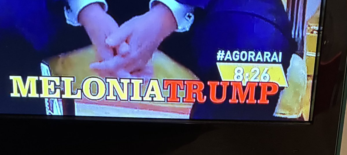 gianca011's tweet photo. Blob #blob #rai3 #melonia #trump https://t.co/SeURiFT8U5
