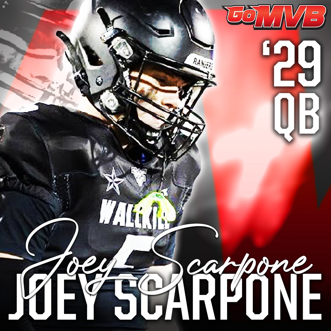 🚨Player Spotlight🚨⁠
JOEY SCARPONE
'29 QB
Follow: <a href="/joey_scarpone/">Joey Scarpone</a>
⁠
#gomvb #hsfootball #studentathlete #collegerecruit #collegerecruiting #athlete
