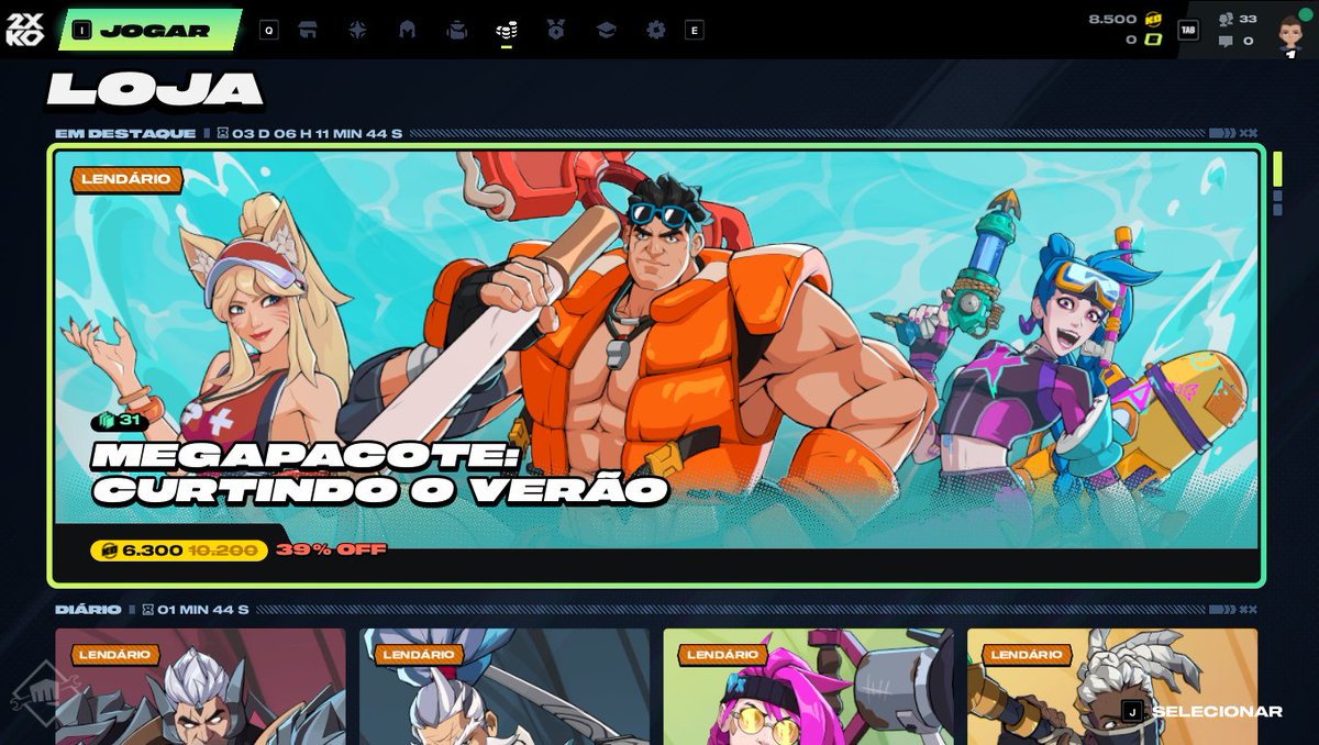 PACOTE CURTINDO O VERAO GRATIS para tester