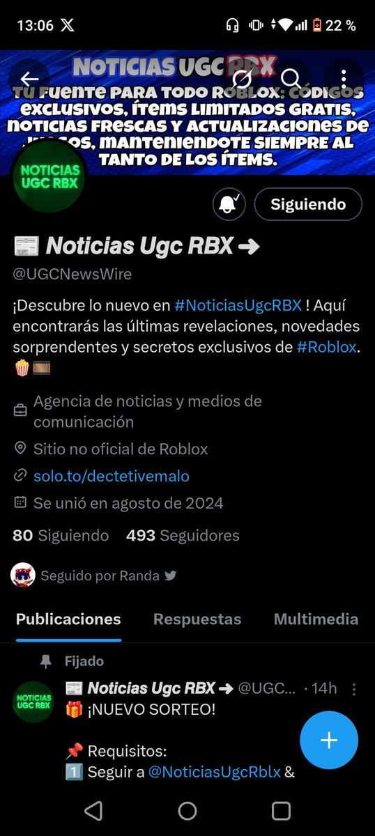AriaMoon4477's tweet photo. @UGCNewsWire @0003aranda @NoticiasUgcRblx #FreeCode https://t.co/s9EUDkVQPU