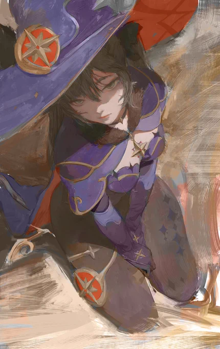 #FanArt │Genshin Impact - "Mona" Artist: