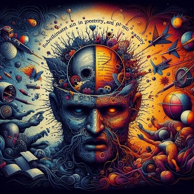 realDonfjp's tweet photo. Otros Versos racionales
fragmento
https://t.co/C5ihcsjgzp
Sublimo mis manías en arte o poesía,
sublimo mis tristezas en obras de arte o poemas,
sublimo mi ansiedad en creatividad,
mi locura como ninguna la sublimo en verso,
mi locura como ninguna la sublimo
#poetry #madpride https://t.co/SzqZLOQ8xo