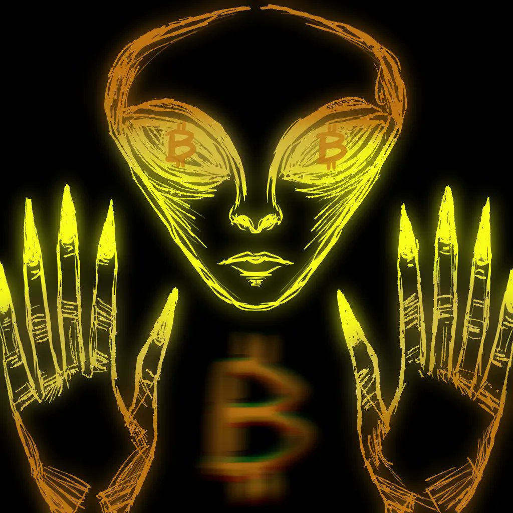 110 hand-drawn aliens.
Each one is unique. Each one carries a 1/1 message. Each on Uncommon Alpha 💎

Every symbol, every line, every detail shaped by meaning, emotion and identity.

Hands raised. A gesture of truth.

Want to be on the WL? DROP A COMMENT! 👇