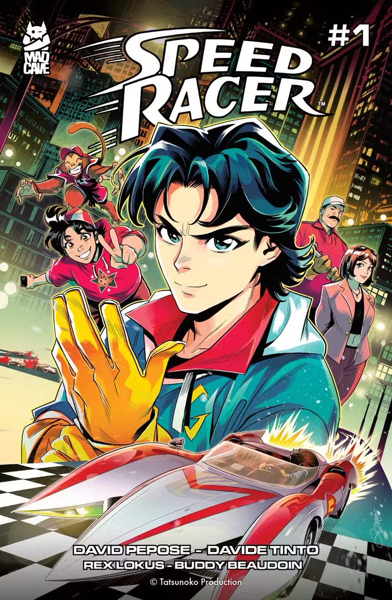 David Pepose - Comic Book Writer (@peposed) on Twitter photo Hey, don't miss <a href="/CBR/">CBR</a>'s latest piece on our upcoming SPEED RACER series from me and <a href="/Tinto83Tinto/">Davide Tinto</a>! How great is our main cover by <a href="/AlessioZonno/">Alessio Zonno</a>?!? You can see even more at the link! cbr.com/speed-racer-sh… Hey, don't miss <a href="/CBR/">CBR</a>'s latest piece on our upcoming SPEED RACER series from me and <a href="/Tinto83Tinto/">Davide Tinto</a>! How great is our main cover by <a href="/AlessioZonno/">Alessio Zonno</a>?!? You can see even more at the link! cbr.com/speed-racer-sh…