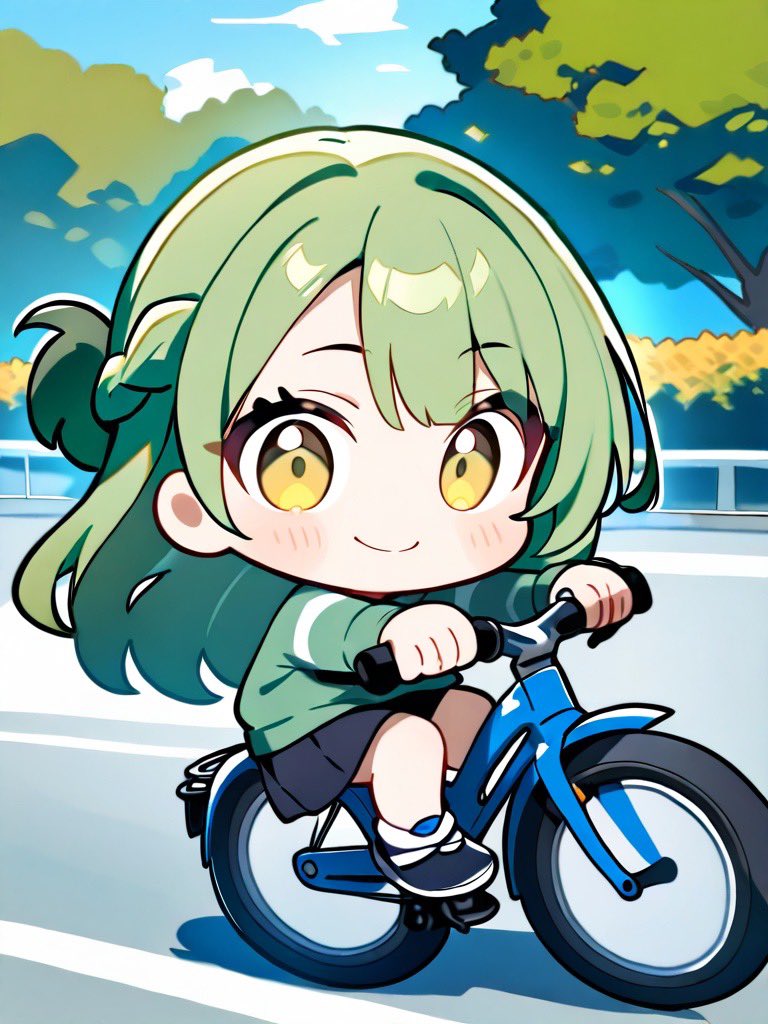 nashi_zero's tweet photo. 【4/19 自転車の日】
心「今日は、自転車に乗ってどこに行こうかな?」
#AIイラスト
#Trya https://t.co/NRKZ0lDaFb