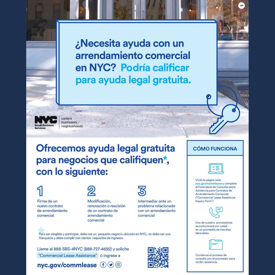 Brooklyn Legal Services Corporation A (@bkalegal) on Twitter photo Brooklyn A and <a href="/NYC_SBS/">NYC Department of Small Business Services</a> are here to help small businesses! Register today for one of our webinars or schedule a one-on-one clinic with an attorney to see how you can get the best deal for your commercial lease. Click to see the events coming up: bit.ly/CEDvirtualclin… Brooklyn A and <a href="/NYC_SBS/">NYC Department of Small Business Services</a> are here to help small businesses! Register today for one of our webinars or schedule a one-on-one clinic with an attorney to see how you can get the best deal for your commercial lease. Click to see the events coming up: bit.ly/CEDvirtualclin…
