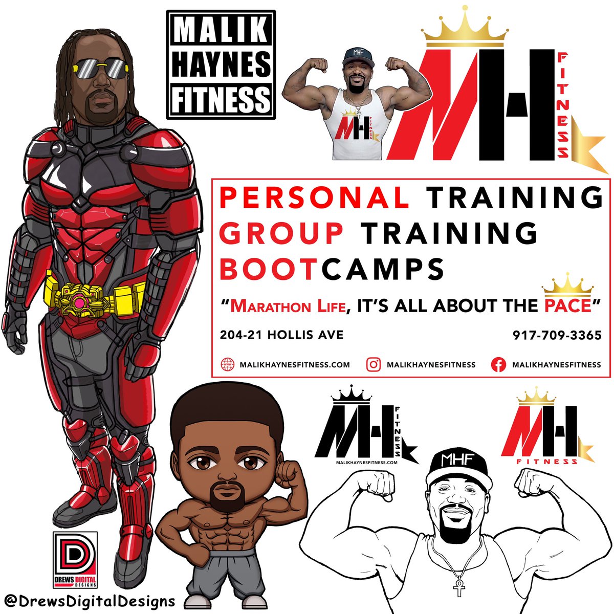 DrewsDigitalD's tweet photo. Happy Born Day Bro!
malikhaynesfitness
✌🏽🙏🏽✊🏽
@drewsdigitaldesigns #gym #success
#personaltrainer #bodybuilder #motivator #survivor #muscle #flex #Artwork #digitalart #chibi #graphicdesign #illustration #design #malikhaynesfitness #logodesign #drewsdigitaldesigns #logo #newyork #hollis