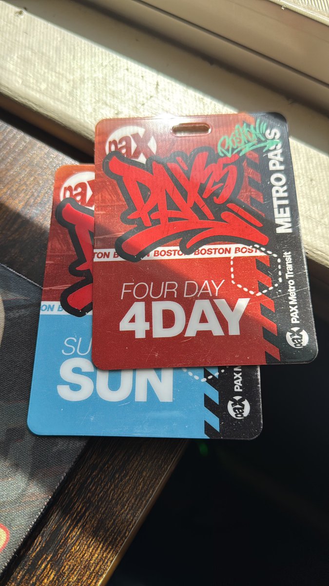This will be my 14th year going to #PaxEast it’s my only thing I absolutely do every year. 

It’s my vacation. Even though I live in Boston 😂

#PaxEast2025 #VideoGames #Boston #Convention
