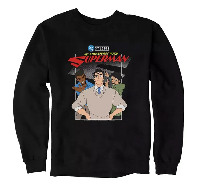 I have some fun news for Superman Day!My Adventures With Superman apparel is now available online at , ft art by , , , and . I love these designs. 