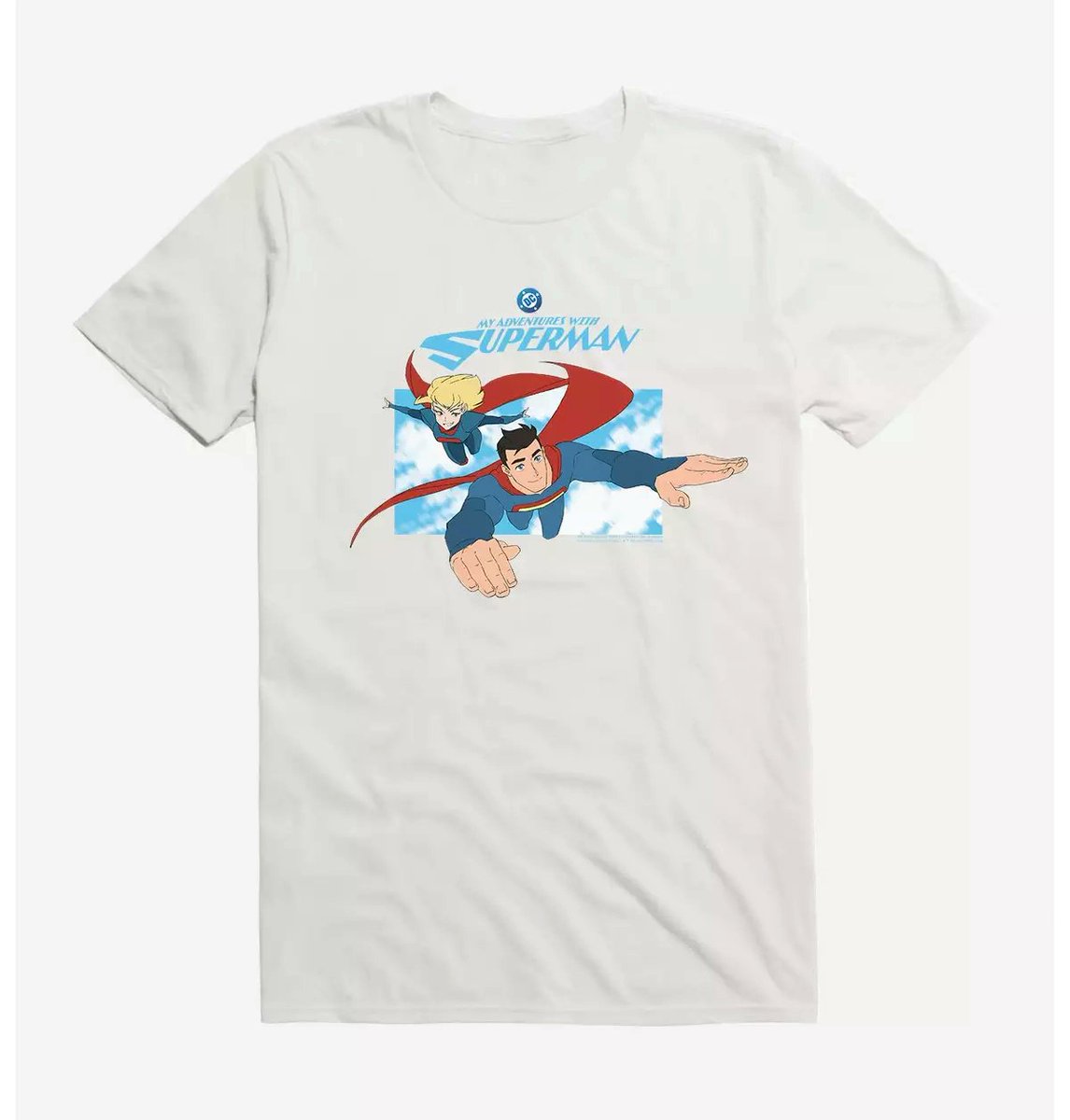 I have some fun news for Superman Day!

My Adventures With Superman apparel is now available online at <a href="/HotTopic/">Hot Topic</a>, ft art by <a href="/alaylays/">alaine ⚡</a>, <a href="/38___sr/">li.cree</a>, <a href="/rynplais/">♡</a>, and <a href="/intindra/">Intindra</a>. I love these designs.