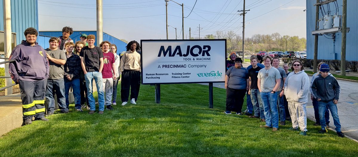 Our Precision Machining students took an exciting trip to Major Tool &amp; Machine today! Huge thanks to the team for showing our students real-world applications of their skills! <a href="/MajorToolNews/">Major Tool & Machine</a>