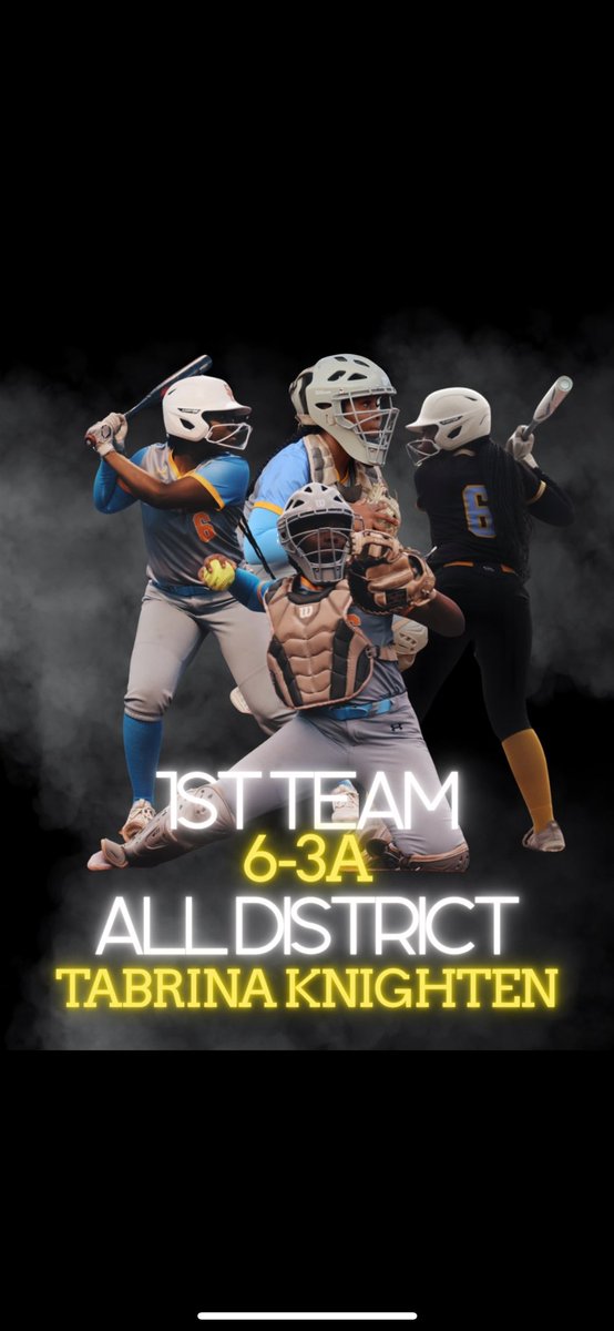 Beyond blessed to be voted in as DISTRICT MVP! Very greatful for being 1st team all district catcher my sophomore season! I’m not done yet! #allglorybetogod <a href="/T_Square/">Mrs TLK</a> <a href="/SUsoftball_/">Southern University Softball</a> <a href="/GSUSOFTBALL/">Grambling State Softball</a> <a href="/TNStateSoftball/">TSU Softball</a> <a href="/pvamusoftball/">PVAMU Softball</a> <a href="/xulagold/">XULA Athletics</a> <a href="/DillardSoftball/">Dillard University Softball</a> <a href="/commit2HBCU/">SHOWCASE HBCU</a>