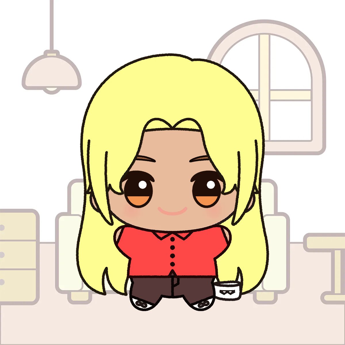 「自分だけの #ちびぐるみ を作ってみたよ! みんなも #ちびぐるみメーカー で、」|エメフラちゃんﾋﾟﾝｸ🌱のイラスト
