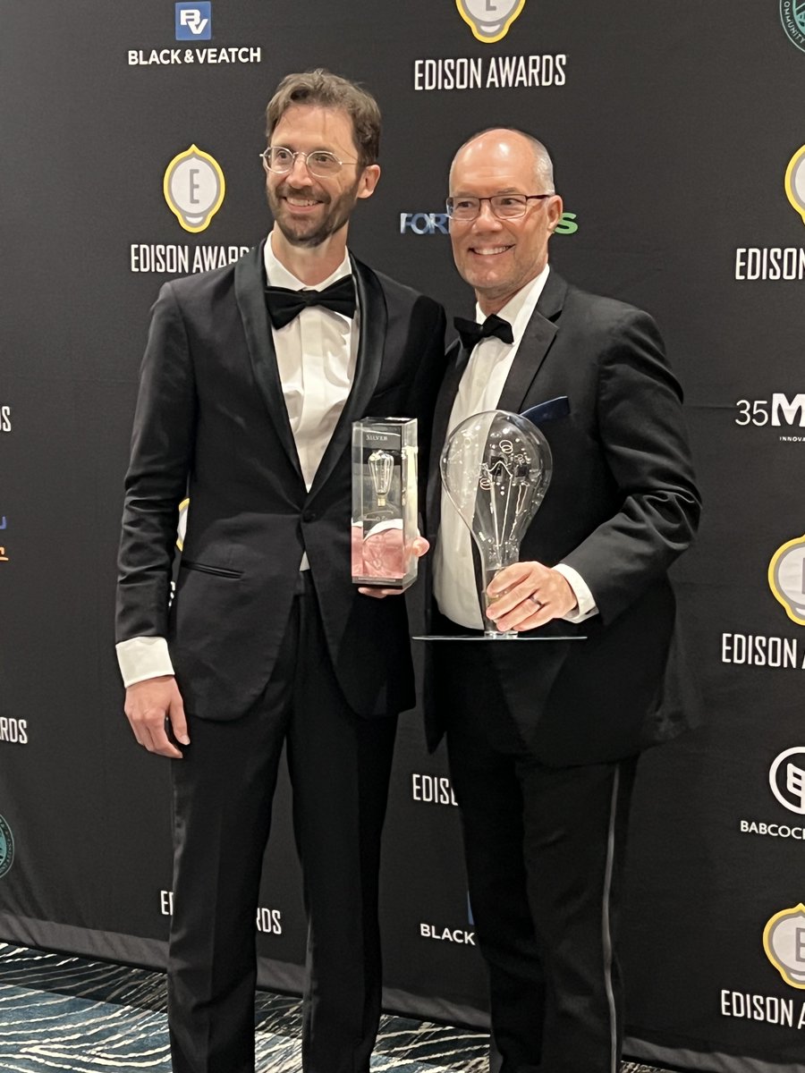 ThinkPolaris's tweet photo. We are deeply honored to have been awarded the Silver Edison Award for Innovative Surgical Solutions. Our sincere thanks for this prestigious recognition. It is a privilege to be included among such an inspiring group of #innovators and leaders. #EdisonAwards @Edisonawards https://t.co/NmpoMNXu5J