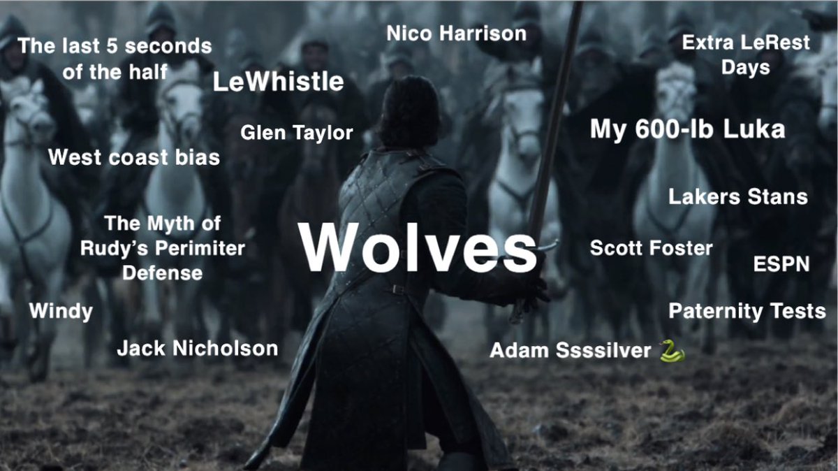 TheRealTweeters's tweet photo. It’s that time of year again #WolvesBack https://t.co/7czGwwuQDZ