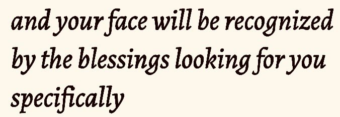 A friday full of blessings —
