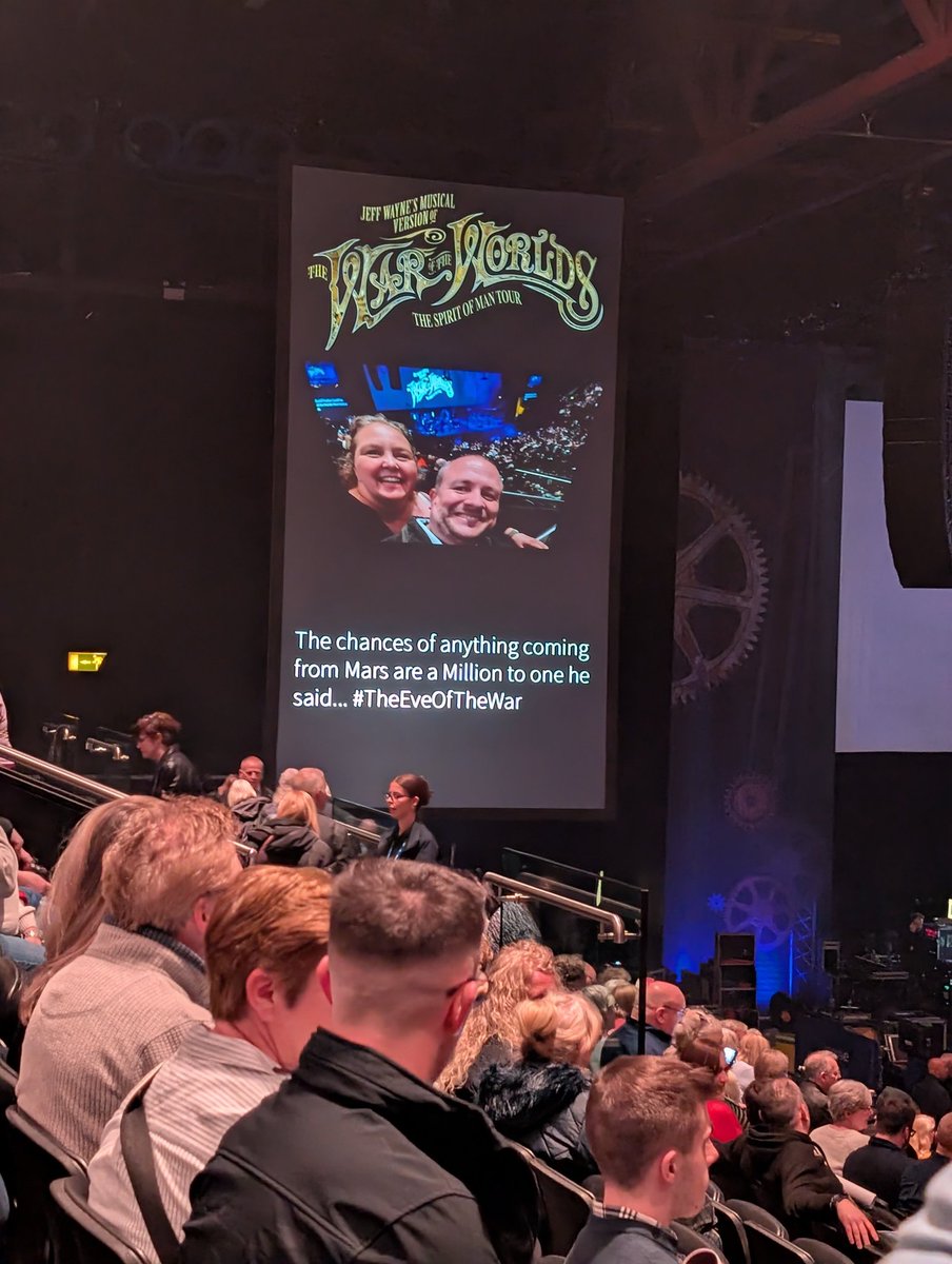 Nothing like seeing yourself on the big screen...