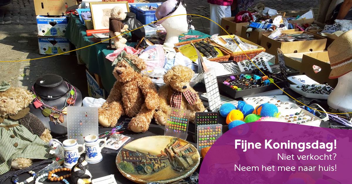 🧡 Op 26 april is het vrijmarkt in Uden van 06.00–16.00 uur!
Zoek een plekje in het aangewezen gebied en verkoop je tweedehands spullen.
⚠️ Neem na afloop al de niet-verkochte spullen weer mee naar huis. Achterlaten is niet toegestaan.

#KoningsdagUden #VrijmarktUden #Maashorst