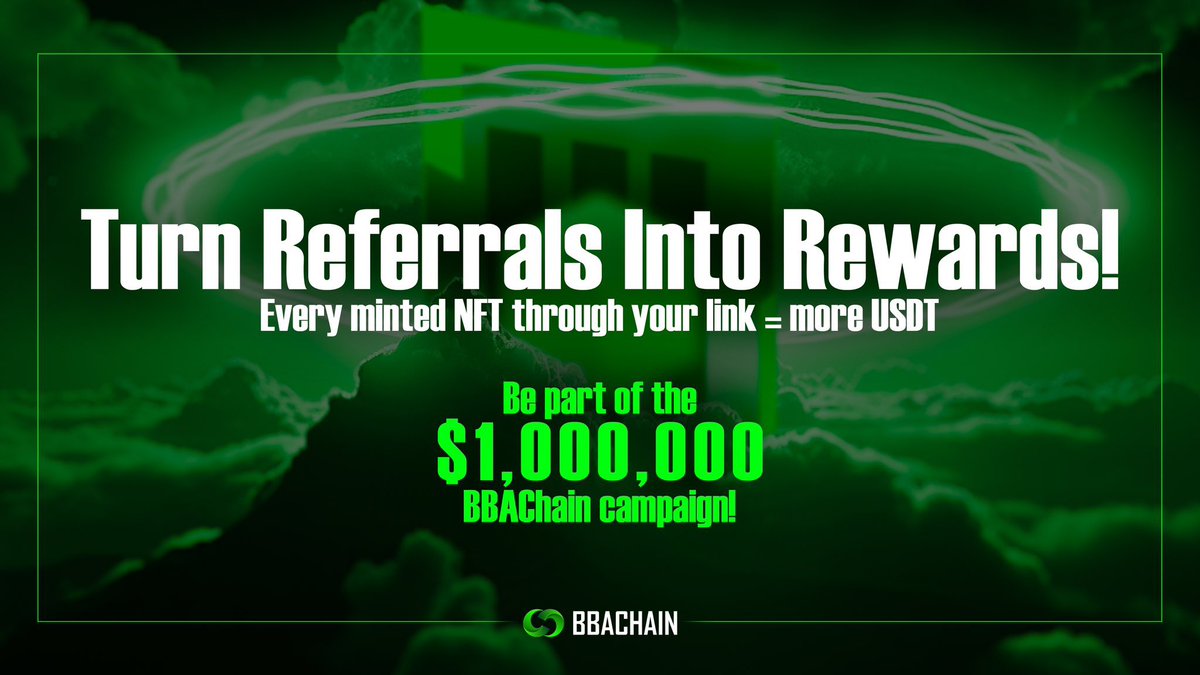 GenuineDegen's tweet photo. Join this Zealy Sprint where everyone wins.
Turn Your Friends Into USDT!
BBAChain’s $1,000,000 Zealy Sprint is LIVE!
The more you refer, the more you earn. It’s that simple.
No cap. Just hustle. @bbachain_com
Start here: https://t.co/tq40qaFyWB
#BBAChain #Zealy #Web3 #Giveaway #NFTdrop #Galxe #Partner