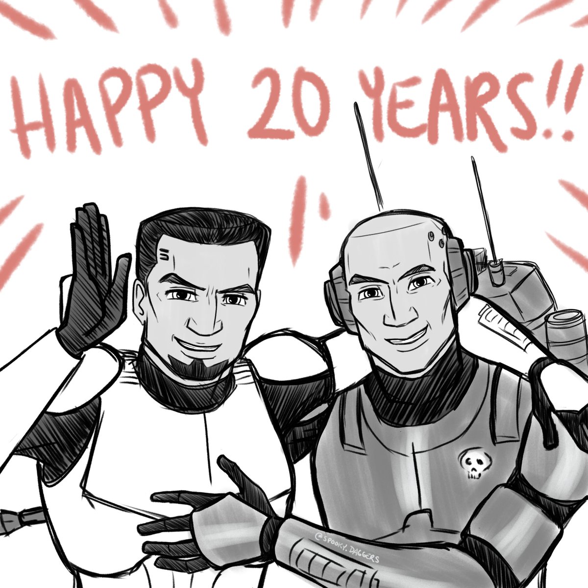 IT'S OK, GUYS! FIVES WAS JUST HIDING IN THE SHINY ARMOR!! 🥹 #StarWarsCelebration #StarWarsCelebrationJapan #StarWars #arctrooperfives #tbbecho #tcwfanart