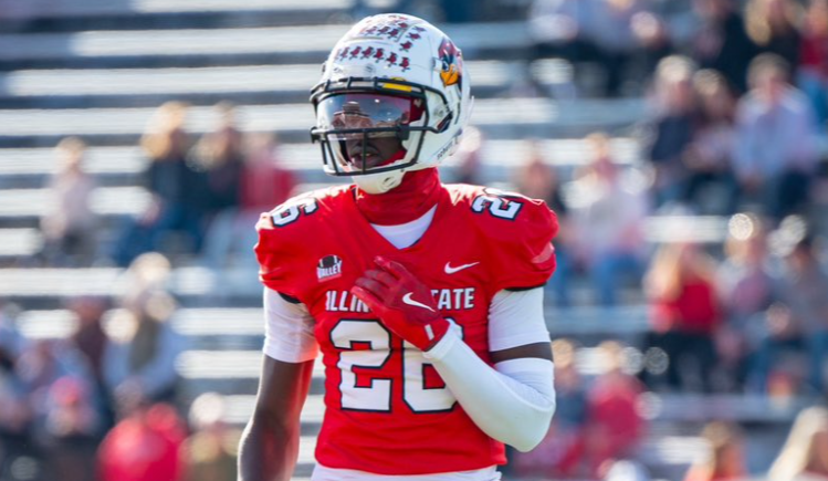 Chris Hummer (@chris_hummer) on Twitter photo Illinois State CB transfer Teon Parks is set to visit Mississippi State soon, a source tells <a href="/247Sports/">247Sports</a>.
Parks totaled 39 tackles, 1 INT and 11 pass breakups in 2024. He's one of the top available CBs in the <a href="/247SportsPortal/">247Sports Transfer Portal</a> rankings.
<a href="/AllenTrieu/">Allen Trieu</a> previously reported Parks will Illinois State CB transfer Teon Parks is set to visit Mississippi State soon, a source tells <a href="/247Sports/">247Sports</a>.
Parks totaled 39 tackles, 1 INT and 11 pass breakups in 2024. He's one of the top available CBs in the <a href="/247SportsPortal/">247Sports Transfer Portal</a> rankings.
<a href="/AllenTrieu/">Allen Trieu</a> previously reported Parks will