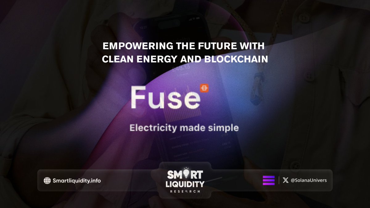 ππππππ | ππ¨π₯ππ§π ππ§π’π―ππ«π¬π (@solanaunivers) on Twitter photo π <a href="/fuseenergy/">Fuse Energy</a> is revolutionizing global energy, integrating utility-scale renewables and blockchain tech.
β‘οΈ Theyβre powering homes with sustainable energy while building virtual power plants on @Solana.
π± FuseEnergy is pioneering a new wave of decentralized energy systems π <a href="/fuseenergy/">Fuse Energy</a> is revolutionizing global energy, integrating utility-scale renewables and blockchain tech.
β‘οΈ Theyβre powering homes with sustainable energy while building virtual power plants on @Solana.
π± FuseEnergy is pioneering a new wave of decentralized energy systems