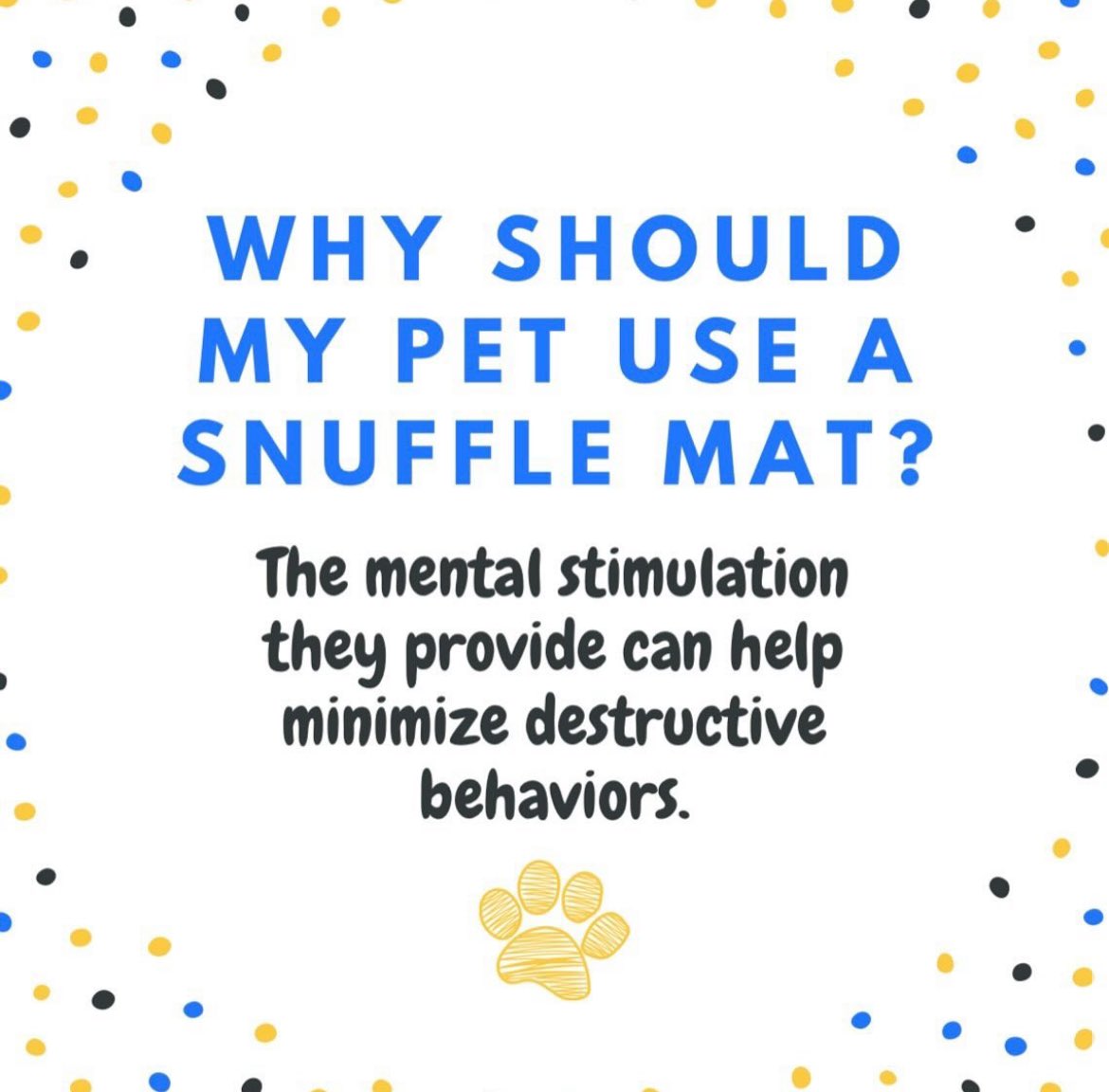 AdenaAnn's tweet image. Visit my #Etsy shop to purchase a #snufflemat or #snuffleball for your pet. They will thank you for it! 🥰🐾

etsy.com/shop/bowiesbud…

#pets #DogsAreFamily #DogLovers #CatsOnX