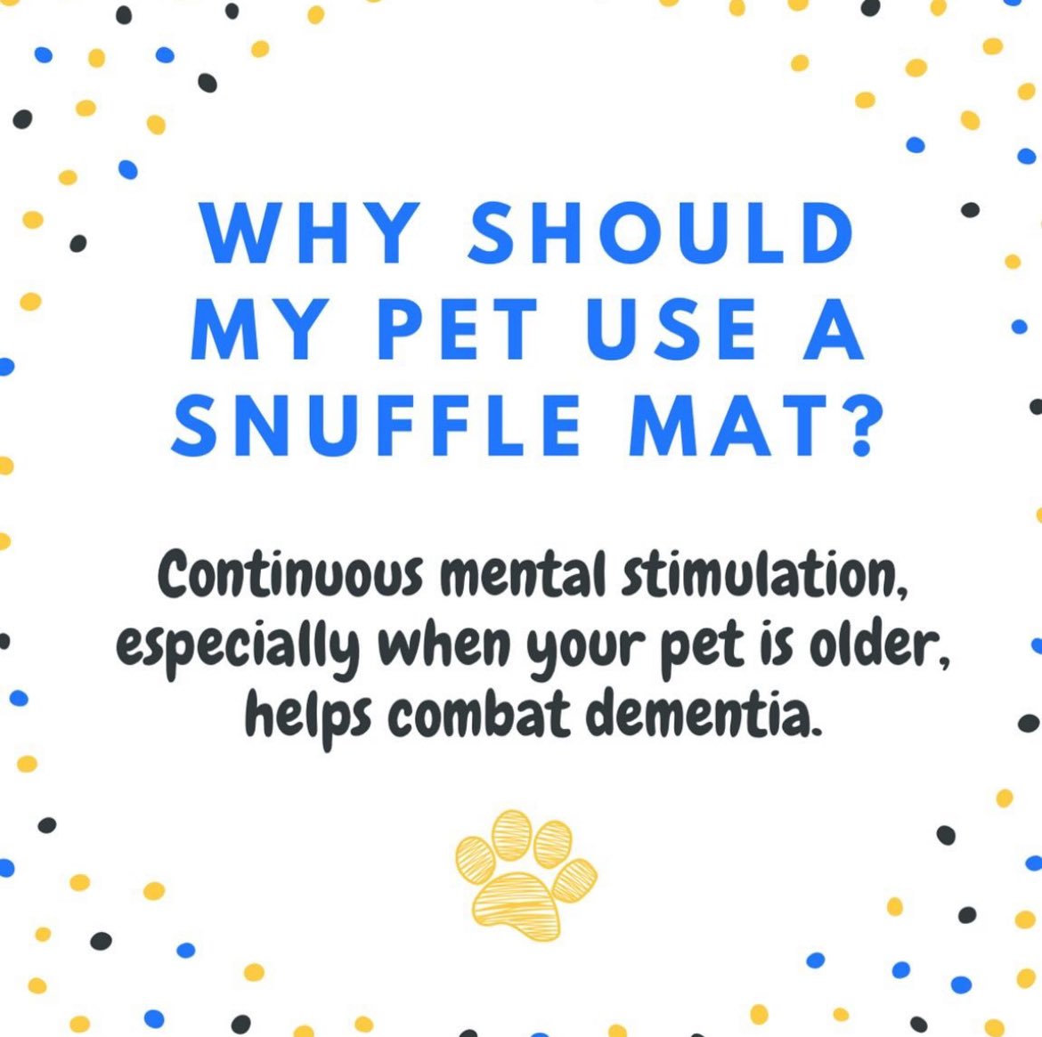 AdenaAnn's tweet image. Visit my #Etsy shop to purchase a #snufflemat or #snuffleball for your pet. They will thank you for it! 🥰🐾

etsy.com/shop/bowiesbud…

#pets #DogsAreFamily #DogLovers #CatsOnX