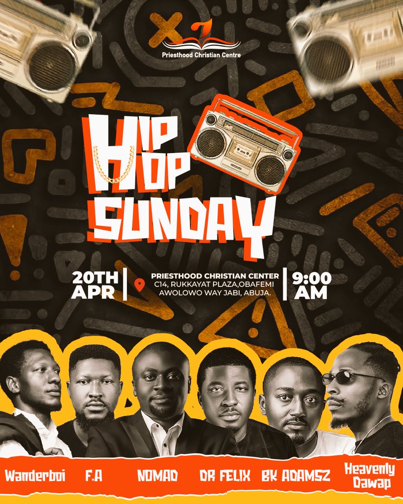 wonderboi247's tweet photo. Two paramount events for this Sunday....
#Chh
#HipHopSunday
#RappersHangoutConference
#GodsOwnDeal https://t.co/0crj4rhP3n
