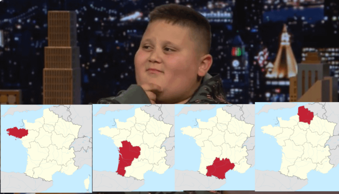 PerfideAlbion's tweet image. ๐จ The Rizzler has revealed his favourite French regions