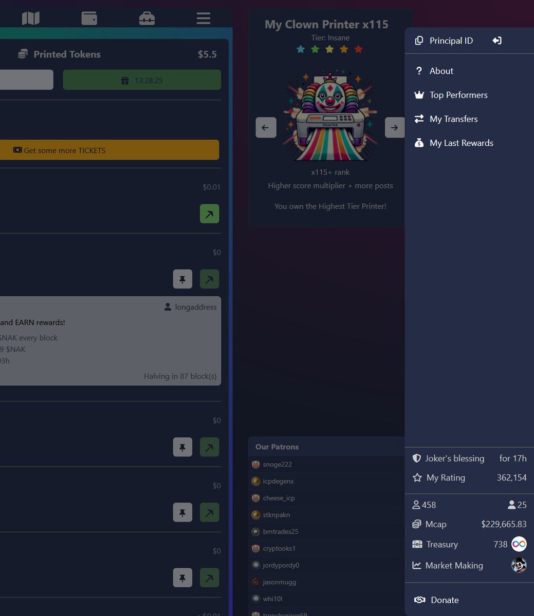 $CLOWN on ICP tweet media