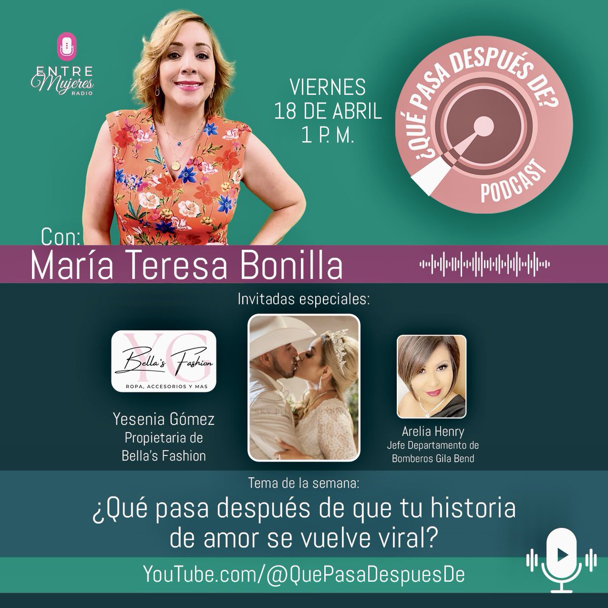 nanitere's tweet photo. No te pierdas hoy ¿Qué Pasa Después De? por @EntreMujeresR https://t.co/0Wsrglc6GY