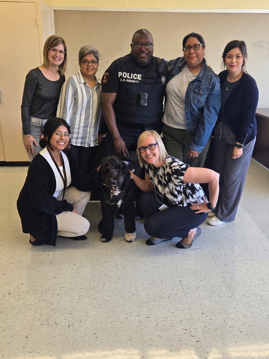 Thank you <a href="/HISDPAWS/">HISD PAWS</a> for coming out to support wraparound specialist as we process difficult news. Your emotional support is very much appreciated!