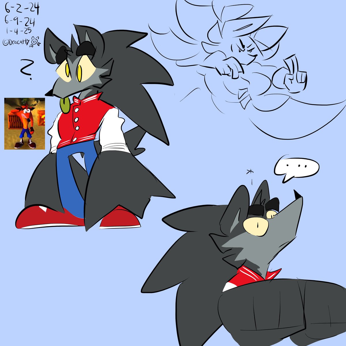 Drawcatty's tweet image. Raka, Vlora, and Serra