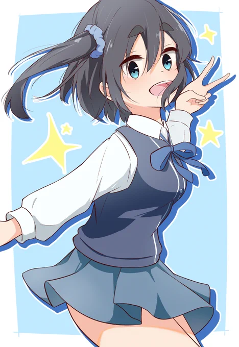 雨宮さつきちゃん描いてみた～ #mono