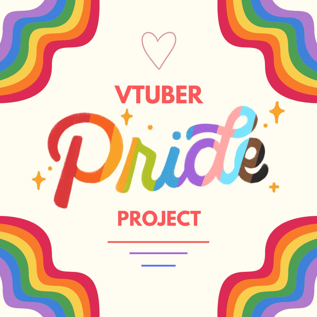 With pride month approaching, I want to hold space for VTubers in the LGBTQ+ community 🏳️‍🌈

Each day of pride month I would like to give a shoutout to a VTuber in the community 💕 

If you would like to be included:
• Drop your PNG below
• Reply with or DM me a brief desc.