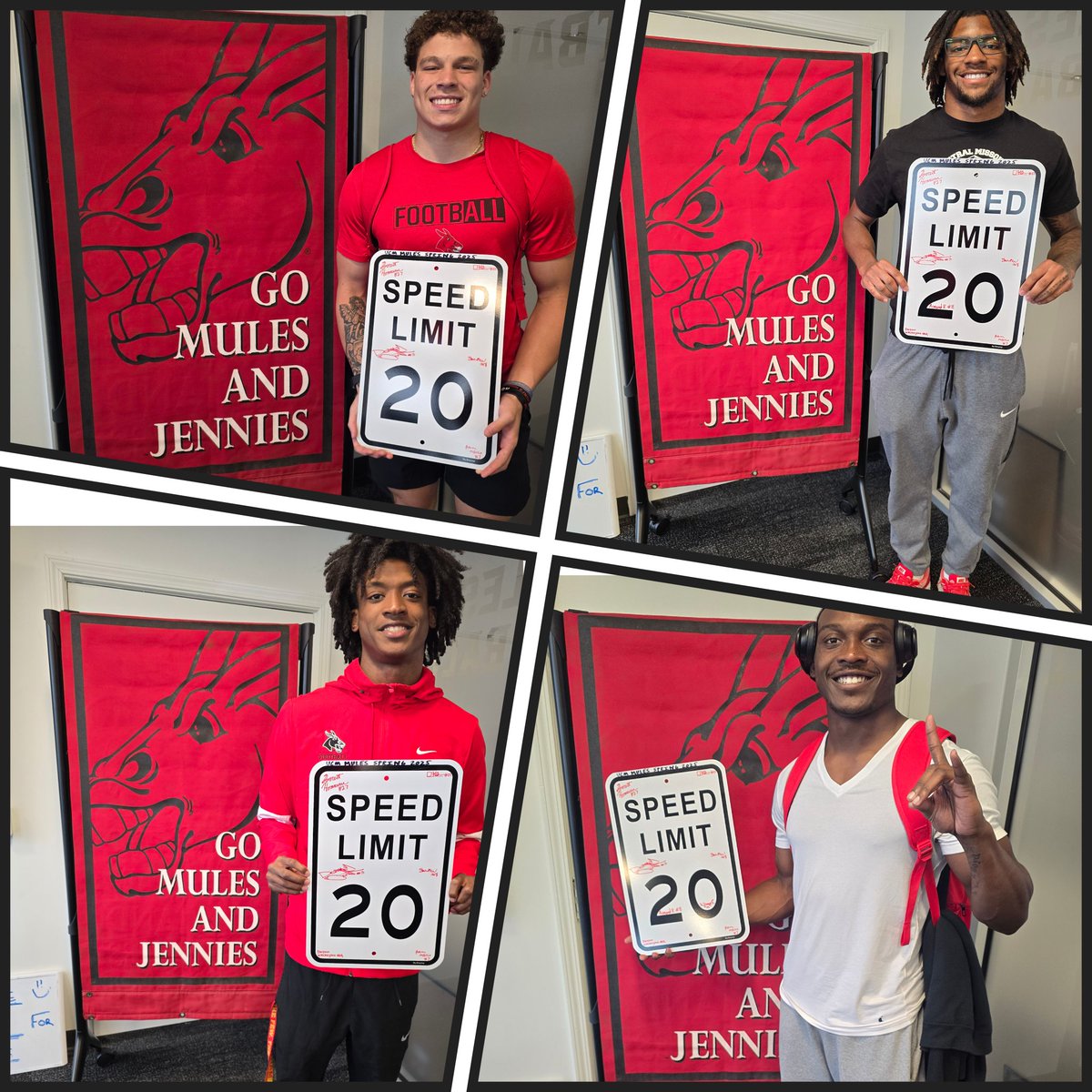 .<a href="/catapultsports/">Catapult</a> just a few Mules running over 20 MPHs!! Can you guess which Mule has hit over 21 MPH 👀 #EPIC 💨 <a href="/T_Bell8/">Trenton Bell</a> <a href="/armandrussell23/">Armand Russell</a> <a href="/dwashington_9/">Daylon Washington</a> <a href="/BigTime_Tray/">Latravious Boyd</a>