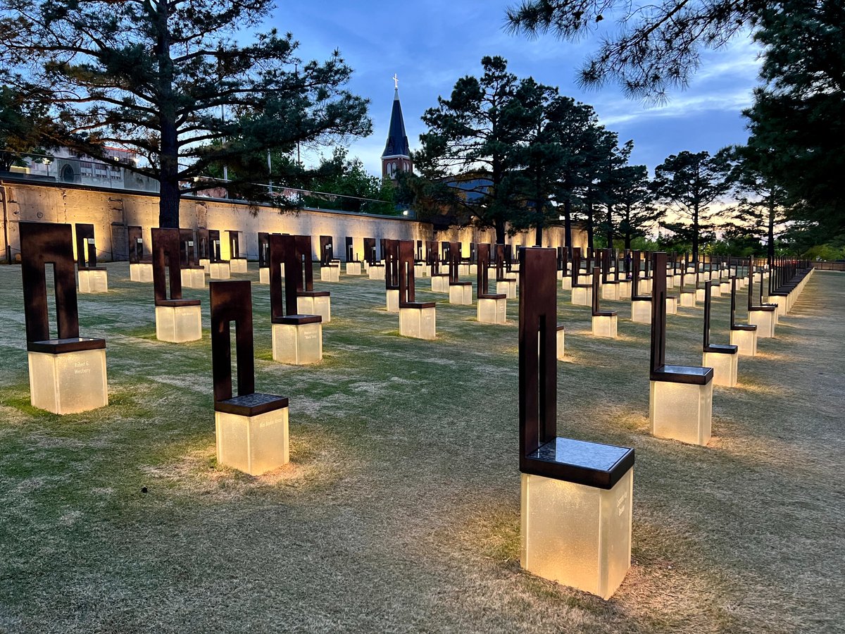 #OnThisDay – April 19, 1995 – A bomb exploded in a Ryder truck parked outside the Alfred P. Murrah Federal Building in Oklahoma City—killing 168 people &amp; injuring approx. 850.

30 years later, #WeRemember those who were killed, those who survived, &amp; those changed forever.